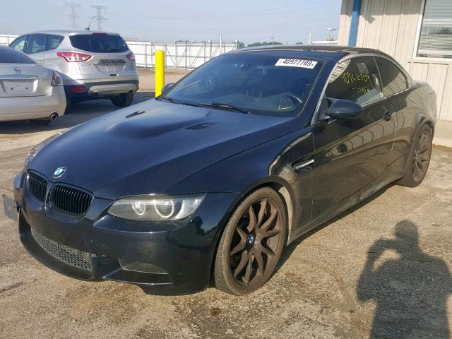 WBSDX9C54BE585012 - 2011 BMW M3 BLACK photo 2