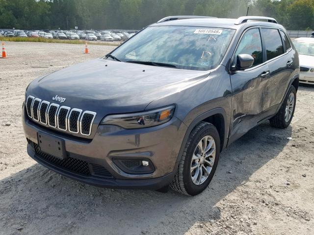 1C4PJLLB3KD346503 - 2019 JEEP CHEROKEE L GRAY photo 2