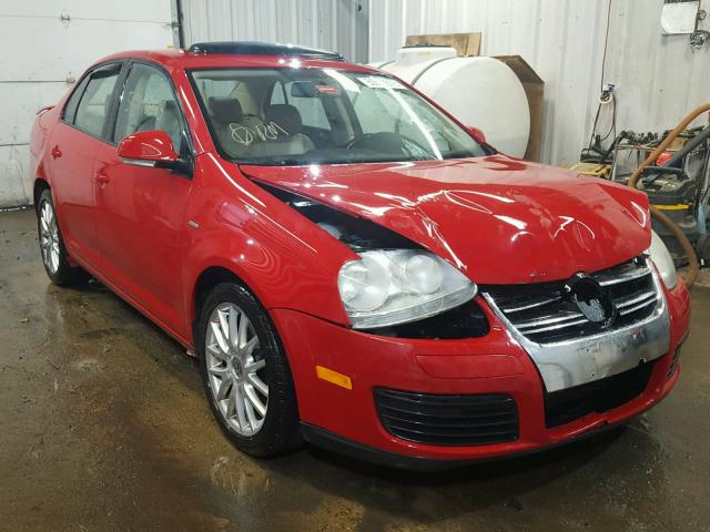 3VWRJ71K88M127940 - 2008 VOLKSWAGEN JETTA WOLF RED photo 1