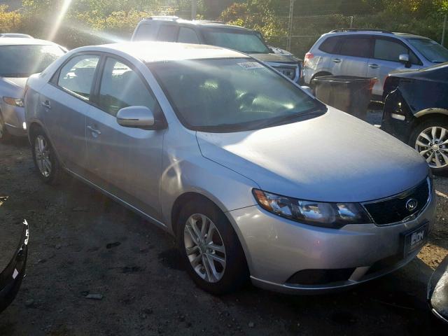 KNAFU4A26B5384410 - 2011 KIA FORTE EX SILVER photo 1