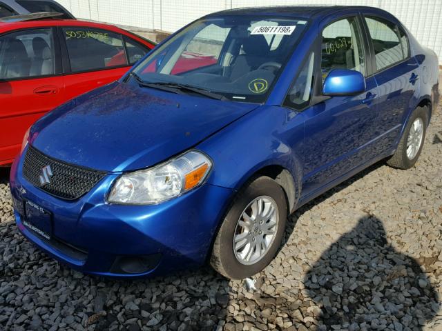 JS2YC5A34D6100112 - 2013 SUZUKI SX4 LE BLUE photo 2