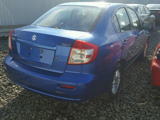 JS2YC5A34D6100112 - 2013 SUZUKI SX4 LE BLUE photo 4