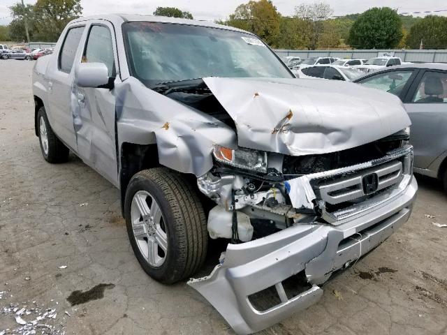 5FPYK1F58BB452800 - 2011 HONDA RIDGELINE SILVER photo 1