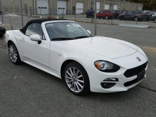 JC1NFAEK2H0105619 - 2017 FIAT 124 SPIDER WHITE photo 1