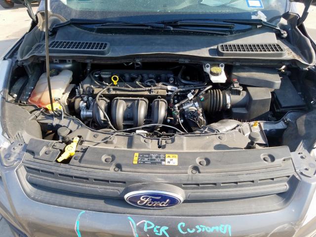 1FMCU0F70EUE14445 - 2014 FORD ESCAPE S  photo 7