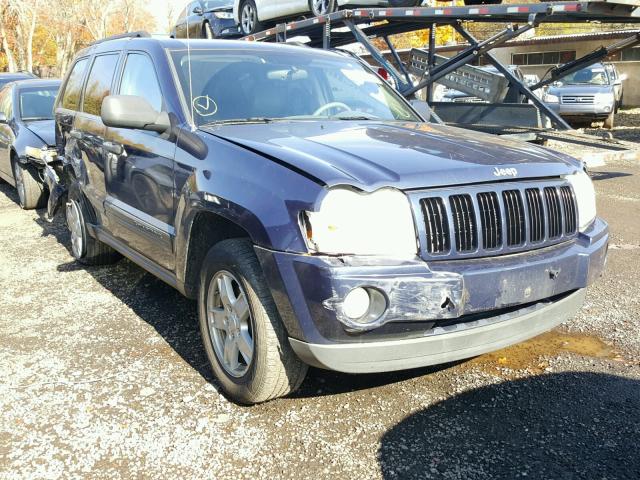 1J4GR48K66C204613 - 2006 JEEP GRAND CHER BLUE photo 1