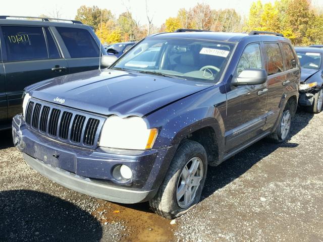 1J4GR48K66C204613 - 2006 JEEP GRAND CHER BLUE photo 2