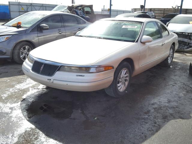 1LNLM91VXSY602887 - 1995 LINCOLN MARK VIII CREAM photo 2