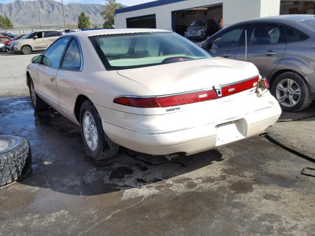 1LNLM91VXSY602887 - 1995 LINCOLN MARK VIII CREAM photo 3