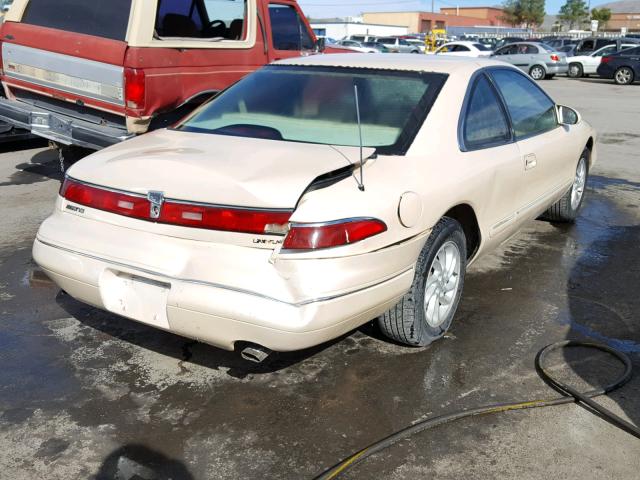 1LNLM91VXSY602887 - 1995 LINCOLN MARK VIII CREAM photo 4