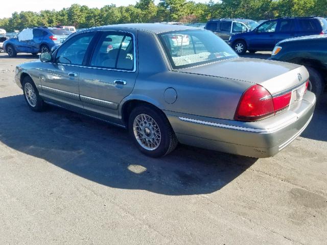 2MEFM74W3YX616776 - 2000 MERCURY GRAND MARQ GRAY photo 3