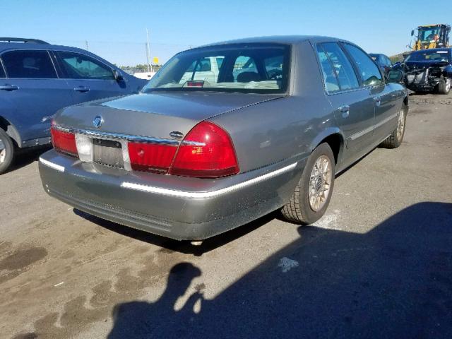 2MEFM74W3YX616776 - 2000 MERCURY GRAND MARQ GRAY photo 4