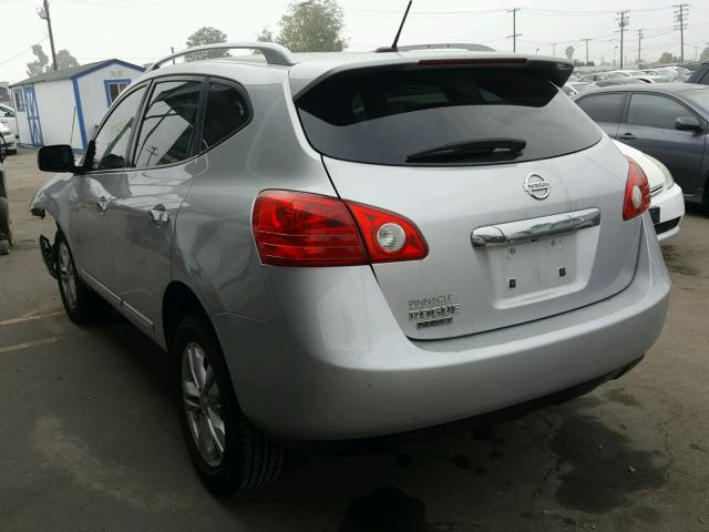 JN8AS5MT4FW653716 - 2015 NISSAN ROGUE SELE SILVER photo 3