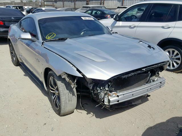 1FA6P8CF5H5244848 - 2017 FORD MUSTANG GT SILVER photo 1