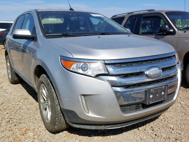 2FMDK4JC2BBB35358 - 2011 FORD EDGE SEL SILVER photo 1