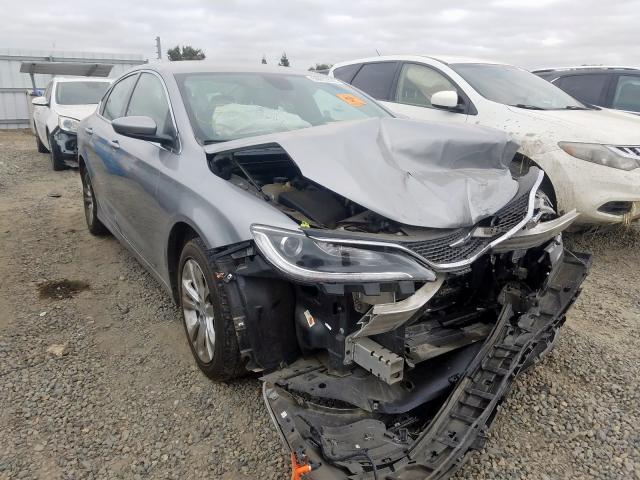 1C3CCCAB2FN693062 - 2015 CHRYSLER 200 LIMITE SILVER photo 1