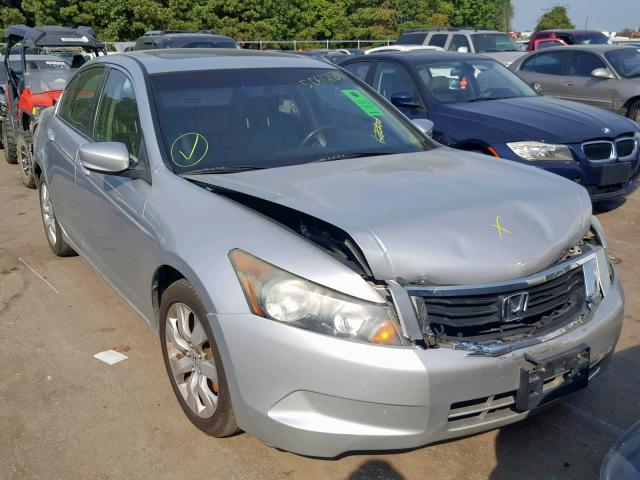 1HGCP26828A111187 - 2008 HONDA ACCORD EXL SILVER photo 1