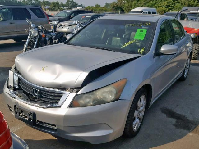 1HGCP26828A111187 - 2008 HONDA ACCORD EXL SILVER photo 2