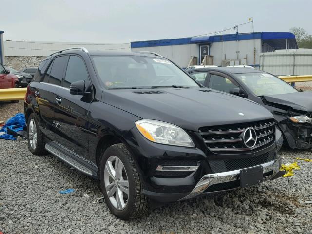 4JGDA5JB8EA310356 - 2014 MERCEDES-BENZ ML 350 BLACK photo 1