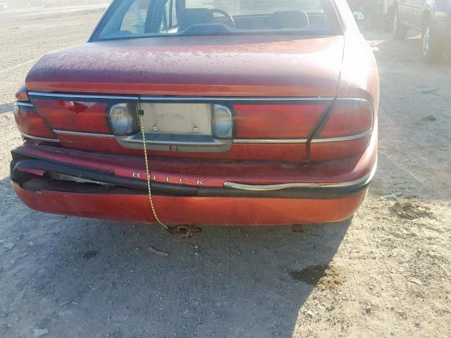 1G4HP52K2XH469141 - 1999 BUICK LESABRE CU RED photo 9