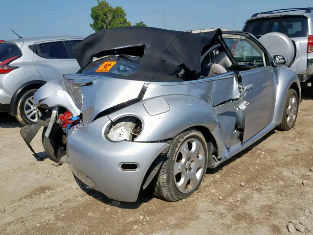 3VWCK21Y83M330426 - 2003 VOLKSWAGEN NEW BEETLE 银色 照片 4