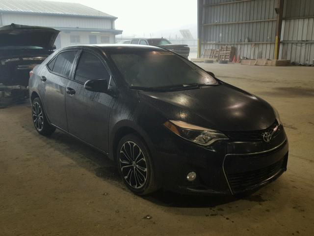 5YFBURHEXGP415280 - 2016 TOYOTA COROLLA L შავი ფოტო 1