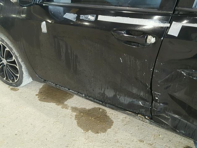5YFBURHEXGP415280 - 2016 TOYOTA COROLLA L შავი ფოტო 10
