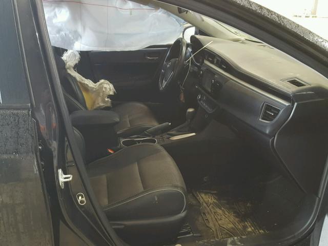 5YFBURHEXGP415280 - 2016 TOYOTA COROLLA L შავი ფოტო 5