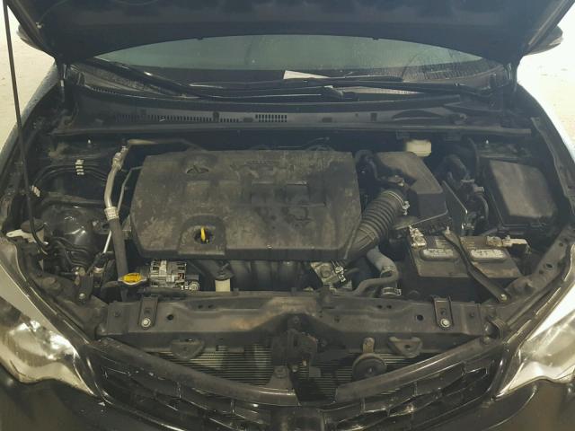 5YFBURHEXGP415280 - 2016 TOYOTA COROLLA L შავი ფოტო 7