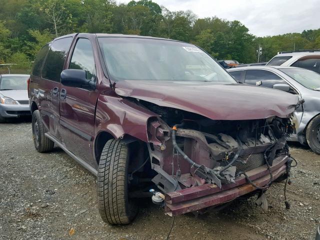 1GNDV23177D116471 - 2007 CHEVROLET UPLANDER L BURGUNDY photo 1