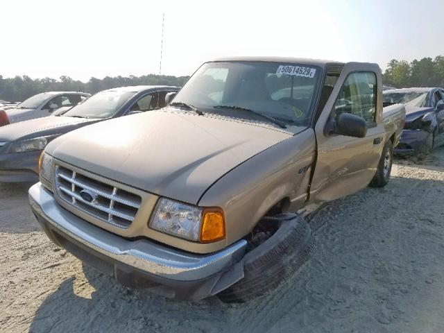 1FTYR14E01TA51647 - 2001 FORD RANGER SUP GOLD photo 2