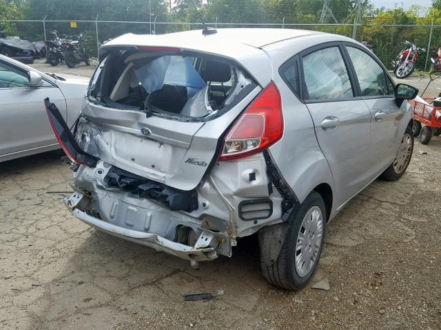 3FADP4TJ9GM130980 - 2016 FORD FIESTA S SILVER photo 4