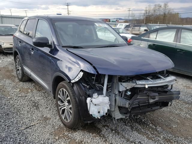 JA4AZ3A30JZ070805 - 2018 MITSUBISHI OUTLANDER BLUE photo 1