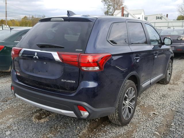 JA4AZ3A30JZ070805 - 2018 MITSUBISHI OUTLANDER BLUE photo 4