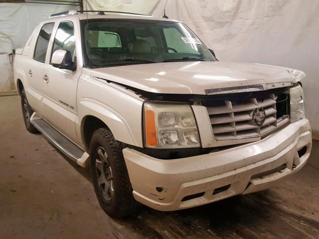 3GYEK62N64G104497 - 2004 CADILLAC ESCALADE E WHITE photo 1