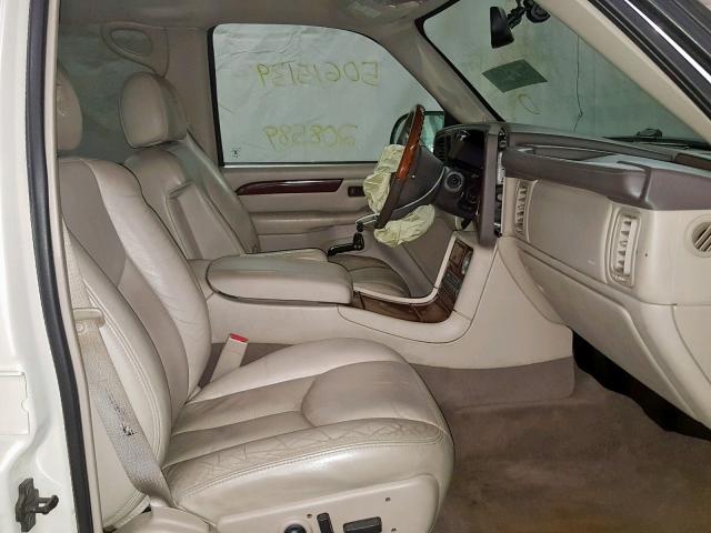 3GYEK62N64G104497 - 2004 CADILLAC ESCALADE E WHITE photo 5