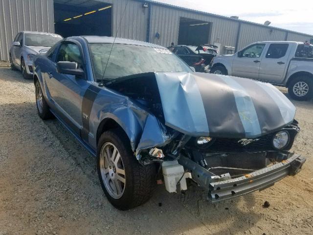 1ZVFT82H865167105 - 2006 FORD MUSTANG GT BLUE photo 1