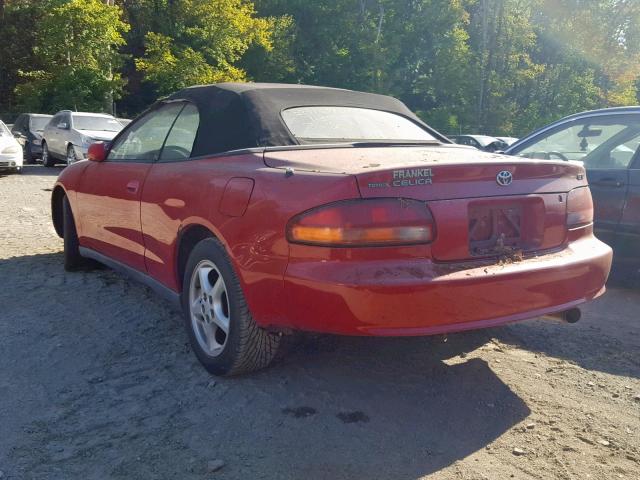 JT5ST07KXS0023372 - 1995 TOYOTA CELICA GT RED photo 3