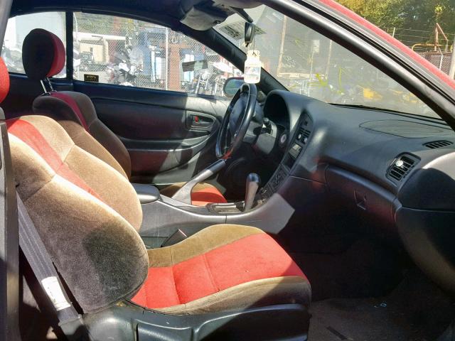 JT5ST07KXS0023372 - 1995 TOYOTA CELICA GT RED photo 5