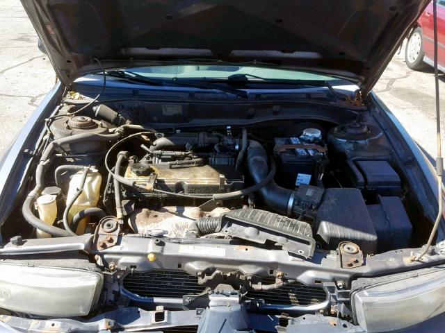 4A3AA36G62E073061 - 2002 MITSUBISHI GALANT DE GRAY photo 7