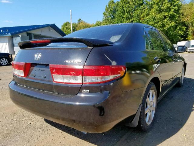 1HGCM66593A094418 - 2003 HONDA ACCORD EX BLACK photo 4