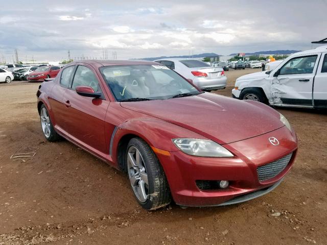 JM1FE173360205502 - 2006 MAZDA RX8 MAROON photo 1