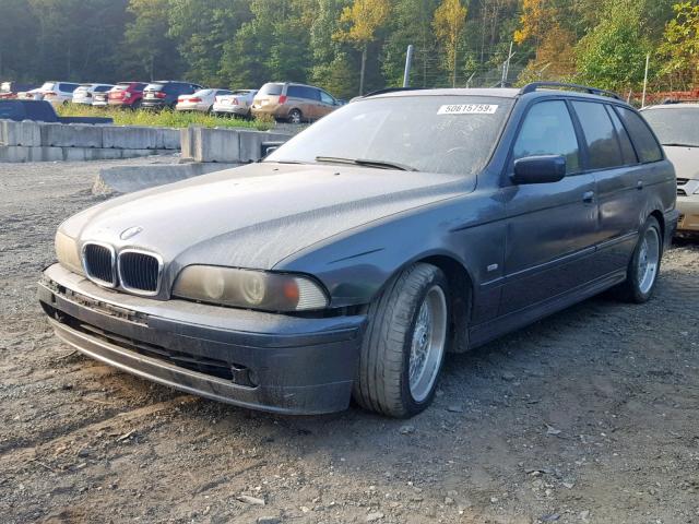 WBADS43491GD86010 - 2001 BMW 525 IT AUT BLUE photo 2