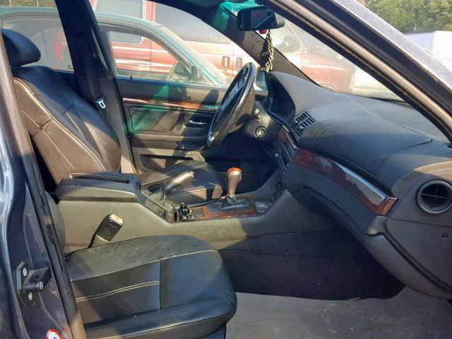 WBADS43491GD86010 - 2001 BMW 525 IT AUT BLUE photo 5