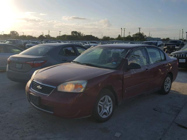 1G1ZS58F47F105633 - 2007 CHEVROLET MALIBU LS 红色 照片 2