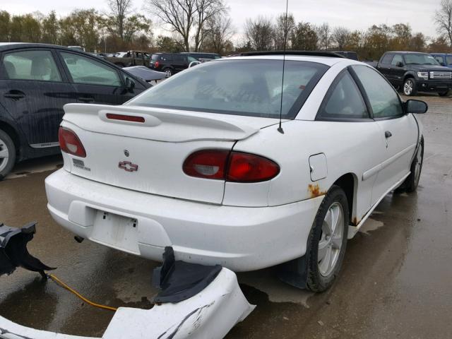 1G1JF12T7Y7102469 - 2000 CHEVROLET CAVALIER Z WHITE photo 4