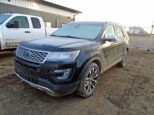 1FM5K8HT7GGA65180 - 2016 FORD EXPLORER P BLACK photo 2