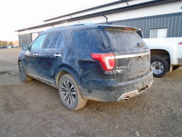 1FM5K8HT7GGA65180 - 2016 FORD EXPLORER P BLACK photo 3