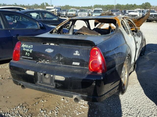 2G1WL15C179276092 - 2007 CHEVROLET MONTE CARL BURN photo 4