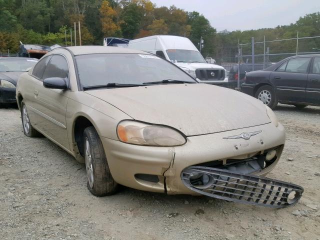 4C3AG42G41E056855 - 2001 CHRYSLER SEBRING LX GOLD photo 1